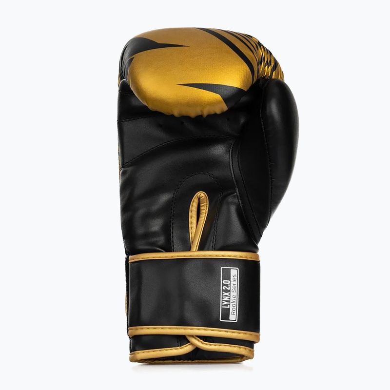 Bokszkesztyűk StormCloud Lynx 2.0 black/gold 5