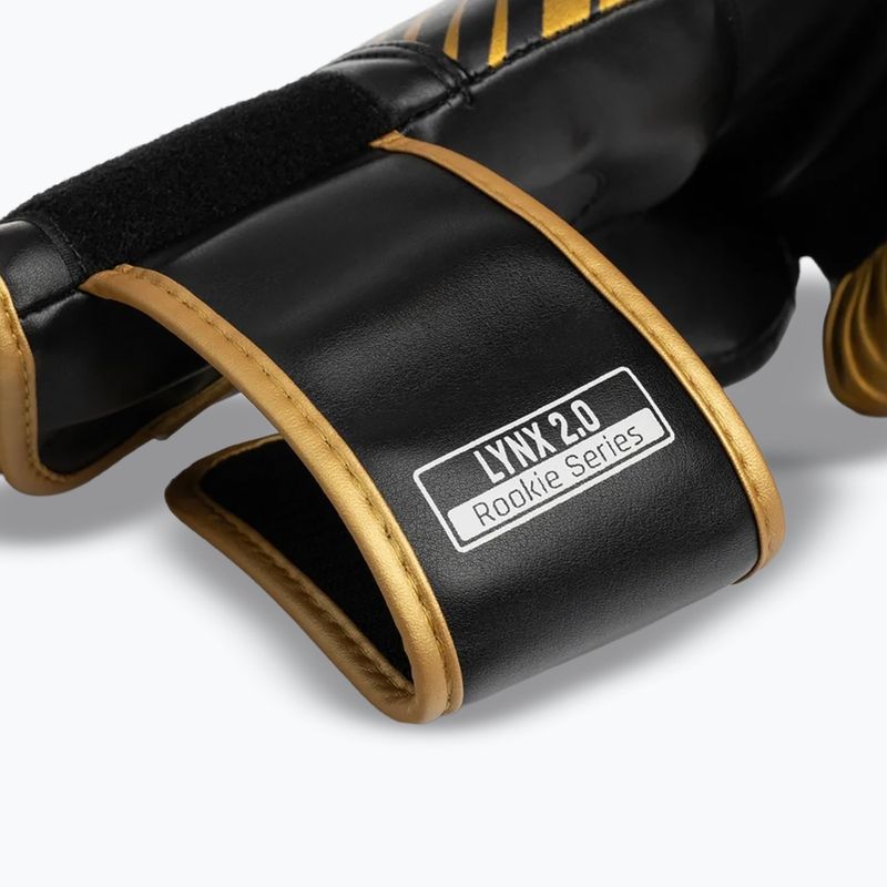 Bokszkesztyűk StormCloud Lynx 2.0 black/gold 9