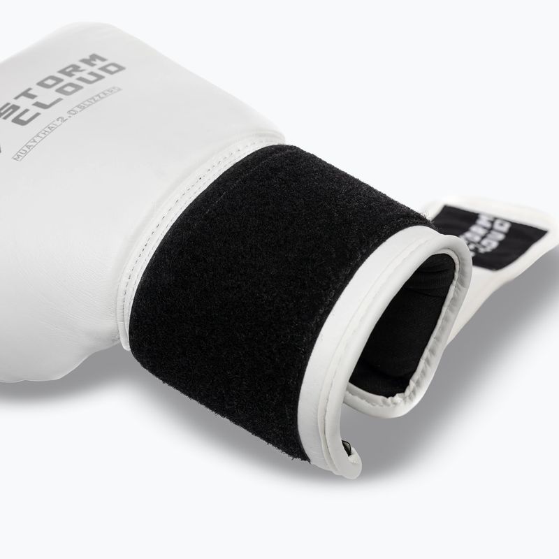 Bokszkesztyűk StormCloud Muay Thai Blizzard 2.0 white/silver 7