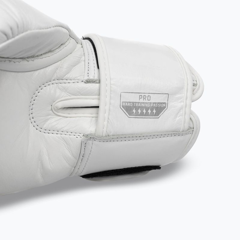 Bokszkesztyűk StormCloud Muay Thai Blizzard 2.0 white/silver 8