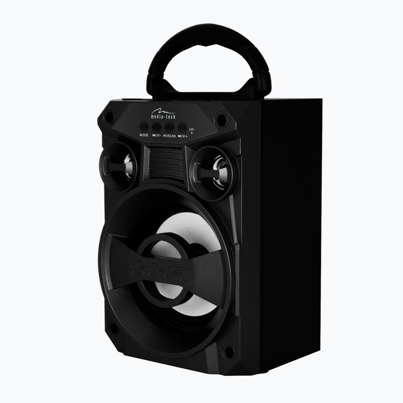 Media-Tech Boombox LT mobil hangszóró fekete/szürke 2
