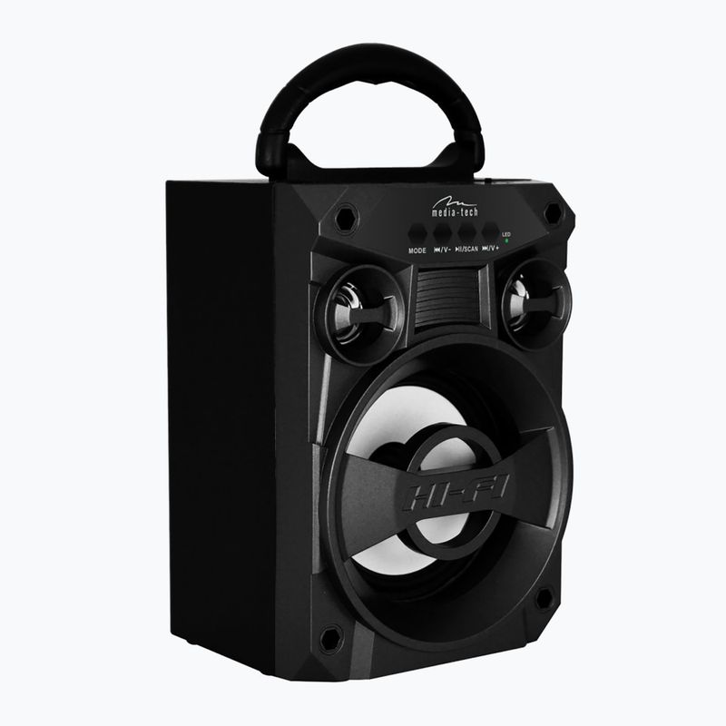 Media-Tech Boombox LT mobil hangszóró fekete/szürke 3
