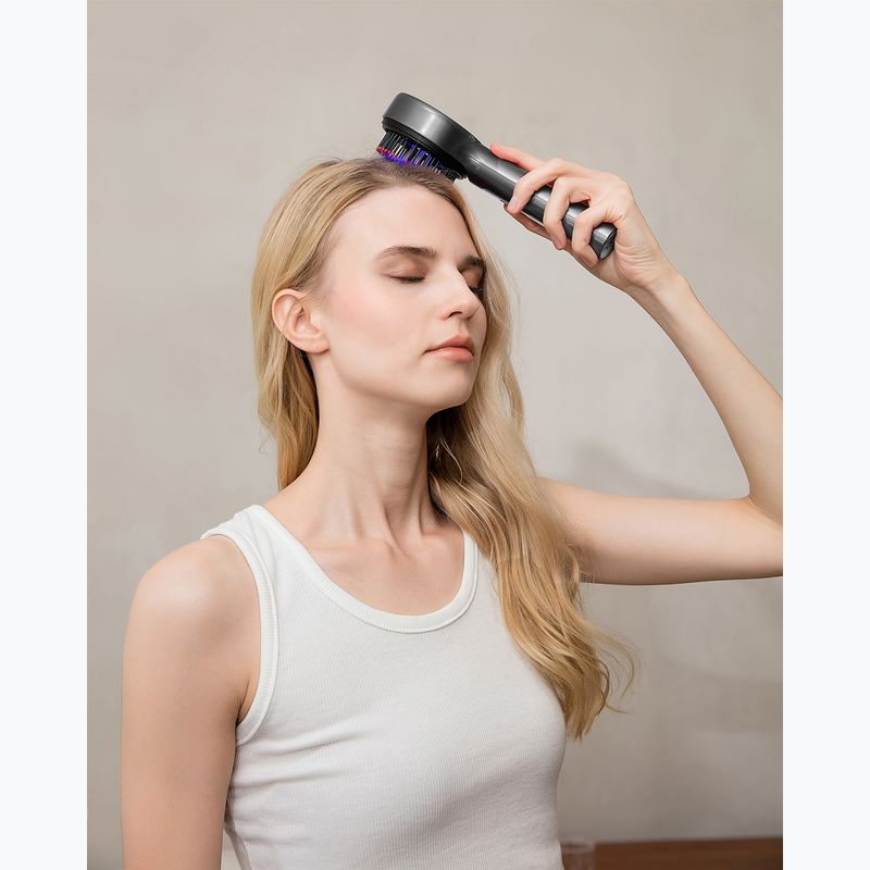 Masszírozó Media-Tech Hairbrush gray/black 12