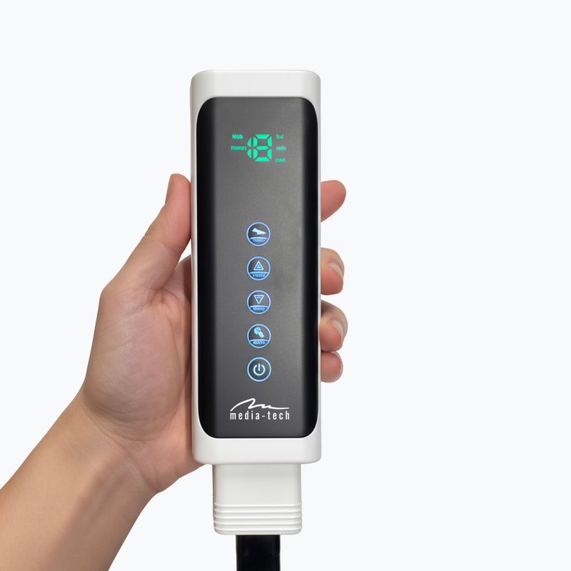 Nyirokmasszírozó lábakra Media-Tech Air Compression Lymphatic Drainage black 11