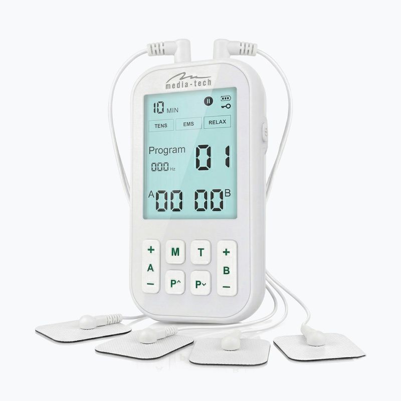 Masszírozó Media-Tech Tens/Ems Physiotherapy white