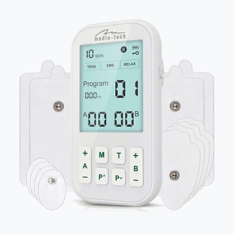 Masszírozó Media-Tech Tens/Ems Physiotherapy white 7
