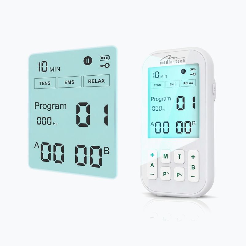 Masszírozó Media-Tech Tens/Ems Physiotherapy white 8
