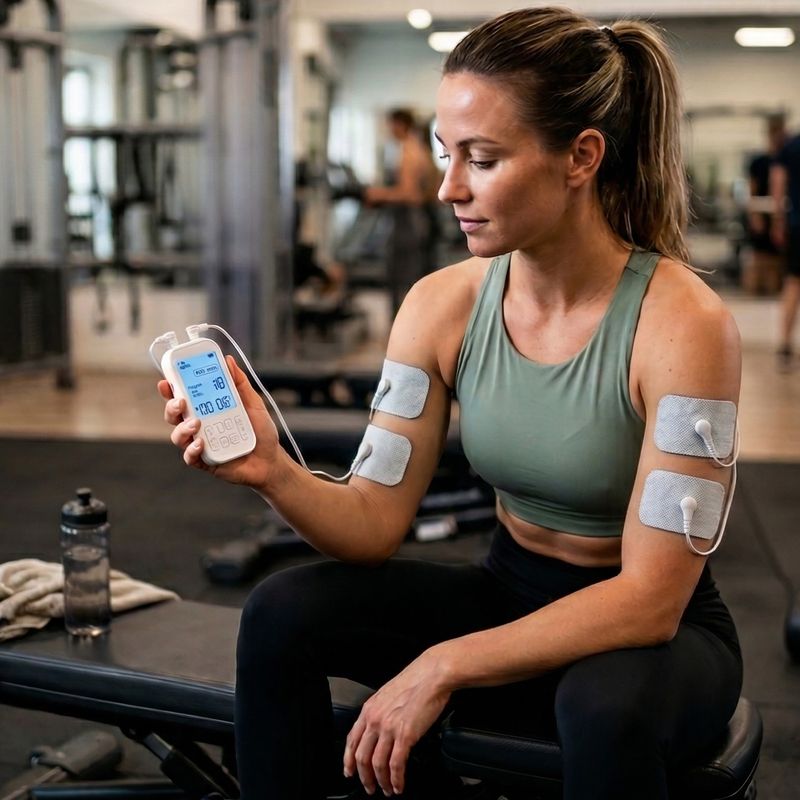 Masszírozó Media-Tech Tens/Ems Physiotherapy white 12