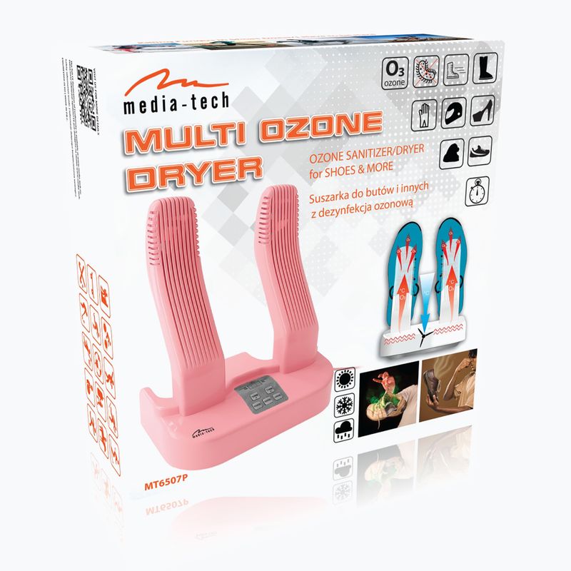 Cipőszárító Media-Tech Ozone Pro pink 8