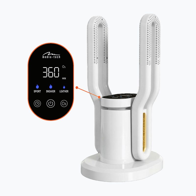 Cipőszárító Media-Tech Ozone Pro+ white/yellow