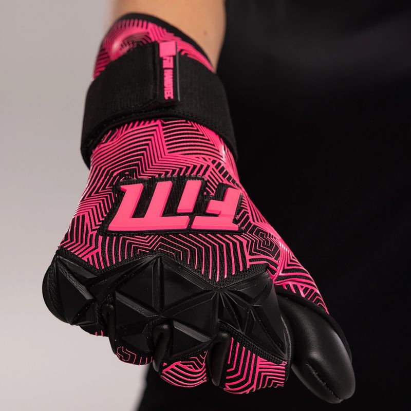 Kapuskesztyű Football Masters Varis X Pro NC black/pink 7