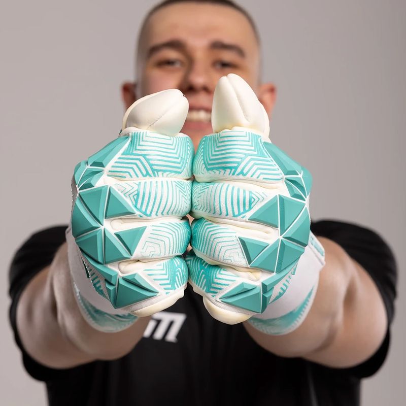 Kapuskesztyű Football Masters Varis X Pro NC white/ocean 6