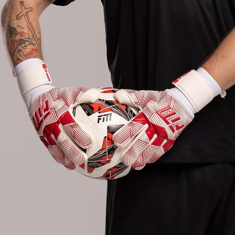 Kapuskesztyű Football Masters Varis X NC white/red 3