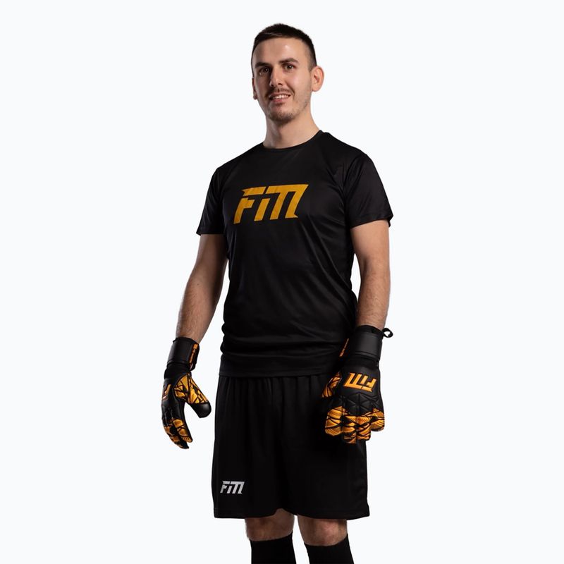 Kapuszkesztyűk Football Masters Invictus X Training fekete/narancs 2