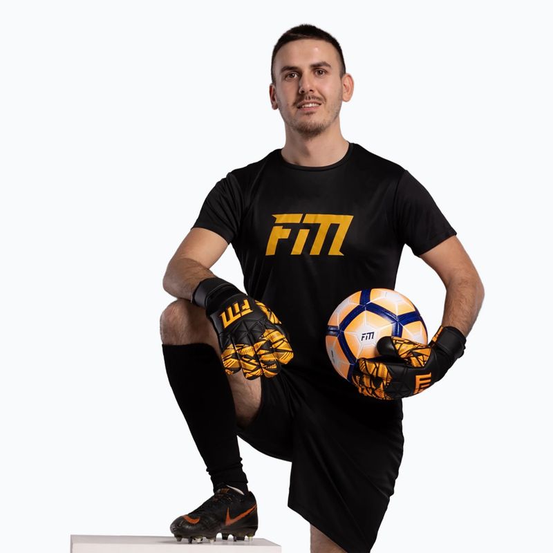 Kapuszkesztyűk Football Masters Invictus X Training fekete/narancs 9