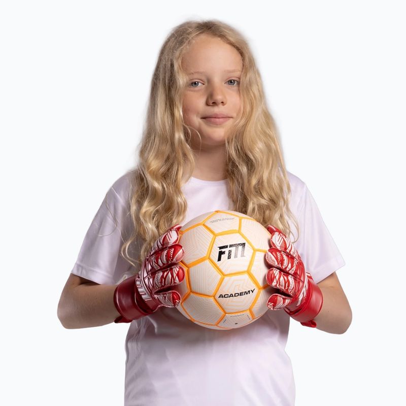 Gyerek kapuskesztyűk Football Masters Invictus X Jr rózsaszín 3