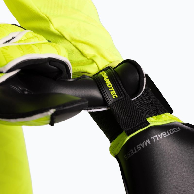 Kapuszkesztyűk Football Masters Invictus X PRO sárga fluo 7