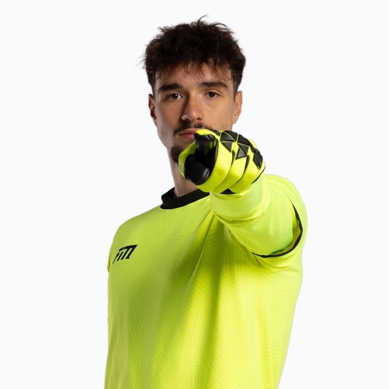 Kapuszkesztyűk Football Masters Varis X PRO sárga fluo 2