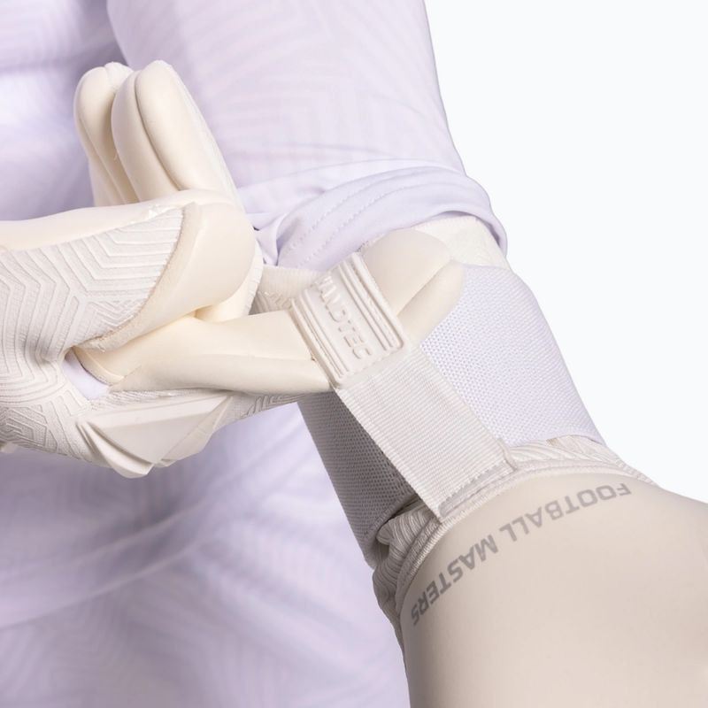 Football Masters Varis X PRO kapuszkesztyűk, teljesen fehér 9