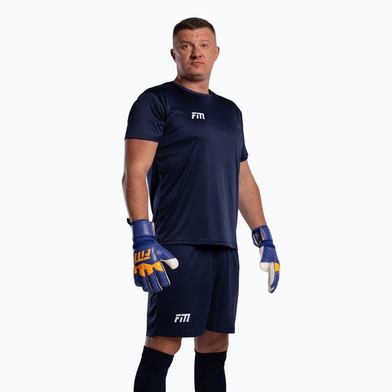 Kapuszkesztyű Football Masters Invictus X kék/narancs 5