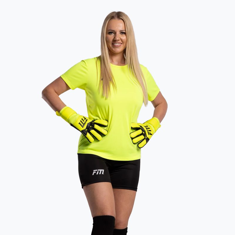 Kapuszkesztyűk Football Masters Varis X sárga fluo 7