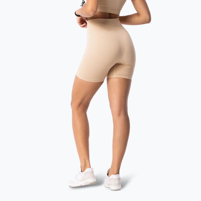 Női sport rövidnadrág Carpatree Simply Seamless perfrct beige 3