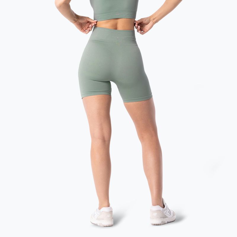 Női sport rövidnadrág Carpatree Simply Seamless pale green 3