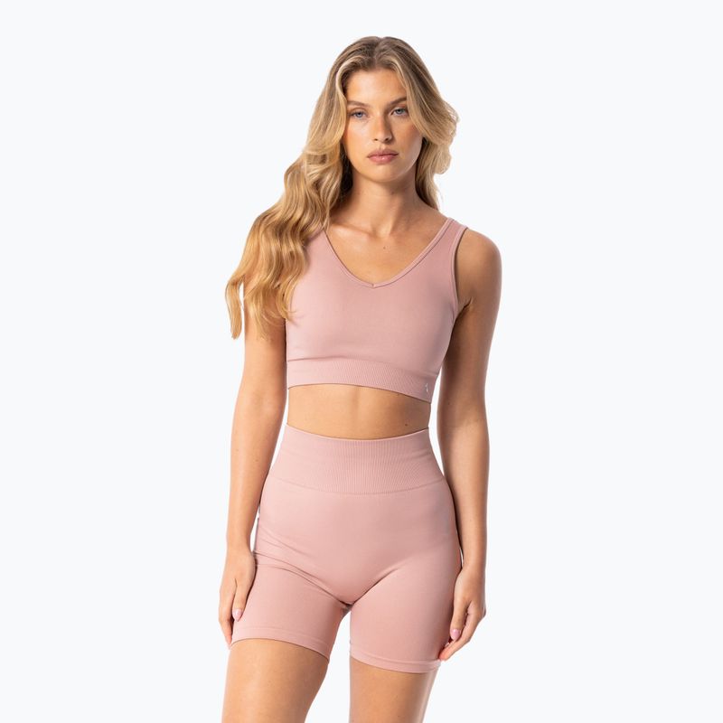 Női sport rövidnadrág Carpatree Simply Seamless smooth pink 4