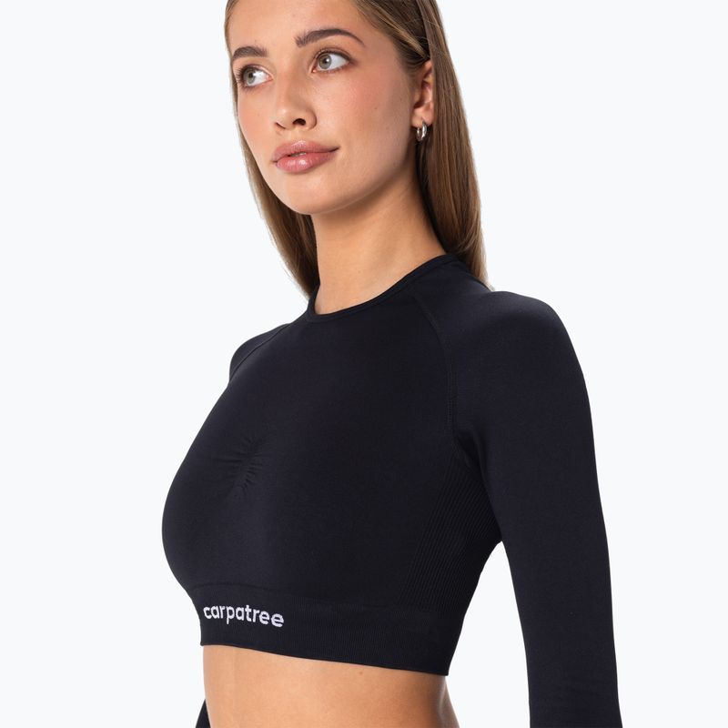 Női hosszú ujjú edző Carpatree Allure Seamless fekete 6