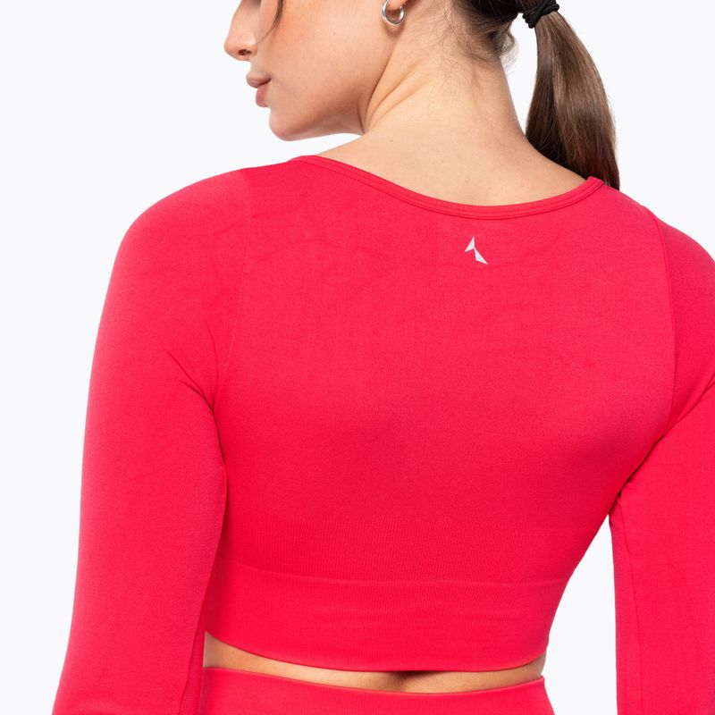 Női hosszú ujjú edzőfelső Carpatree Dopamine Buzz Seamless coral paradise pink 6