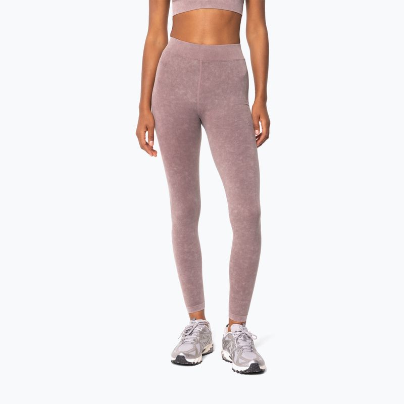 Női edzőleggings Carpatree Marble Story Seamless rose/quartz pink