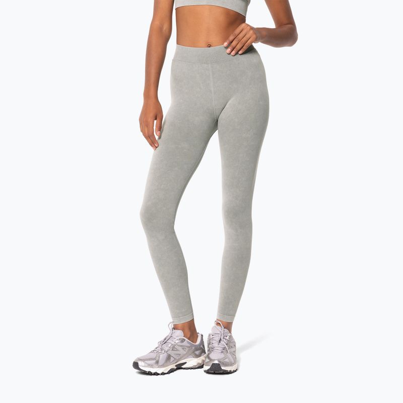 Női edzőleggings Carpatree Marble Story Seamless dune sage/green