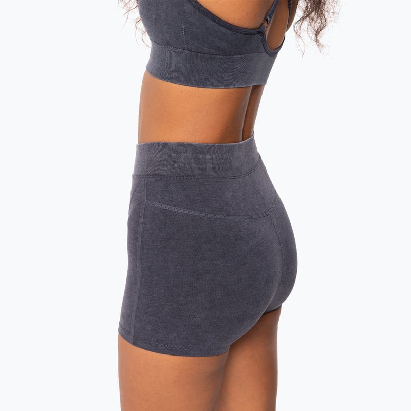 Női edzőshort Carpatree Marble Story Seamless midnight mist black 9