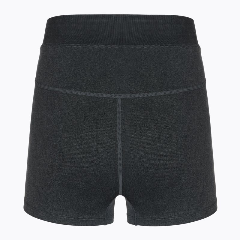Női edzőshort Carpatree Marble Story Seamless midnight mist black 2