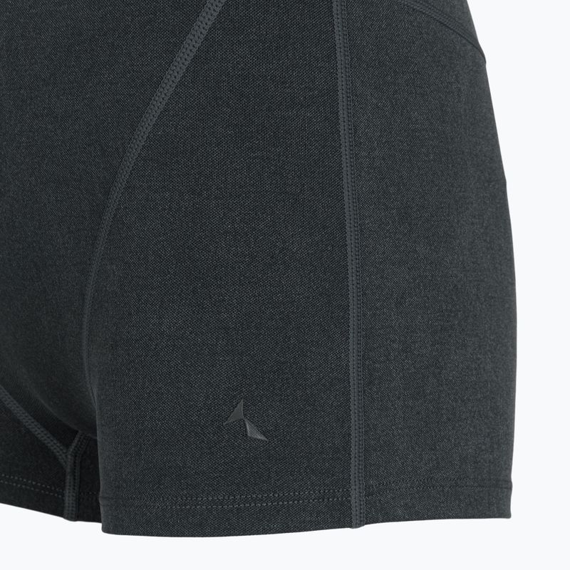 Női edzőshort Carpatree Marble Story Seamless midnight mist black 3