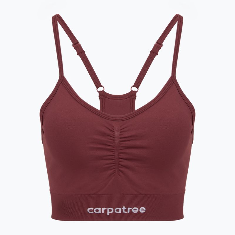 Edzőmelltartó Carpatree Allure Seamless burgundy 7