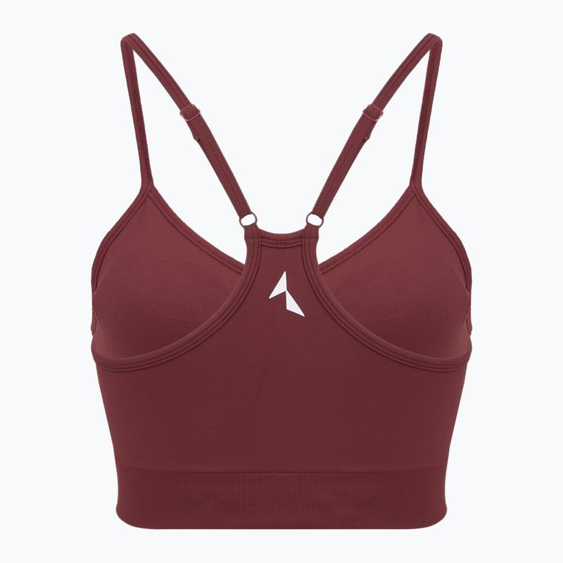 Edzőmelltartó Carpatree Allure Seamless burgundy 8