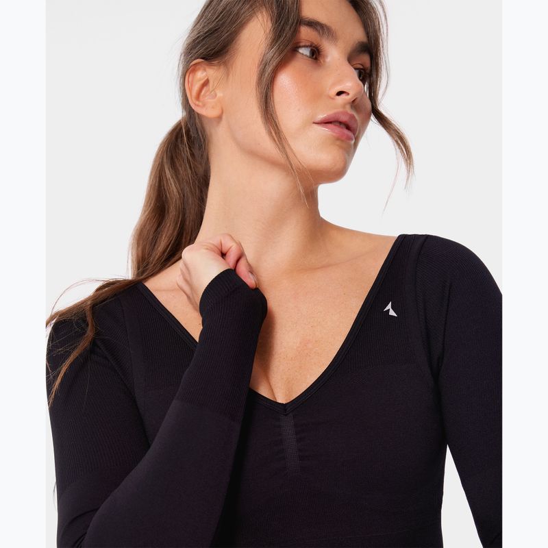 Női edző hosszú ujjú felső Carpatree Eris Seamless orchid black 7