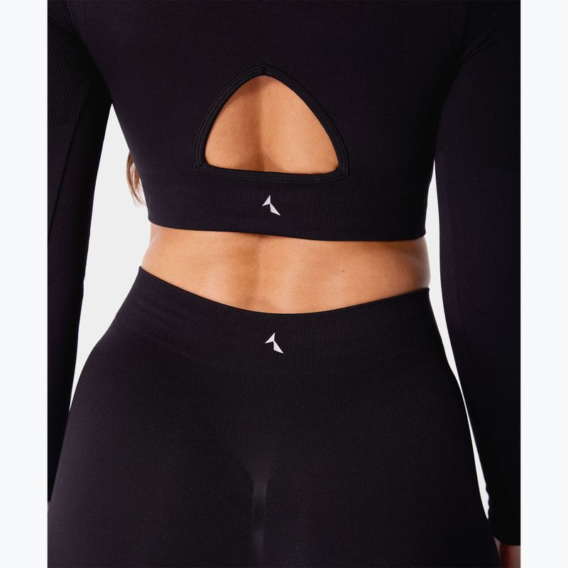 Női edző hosszú ujjú felső Carpatree Eris Seamless orchid black 8