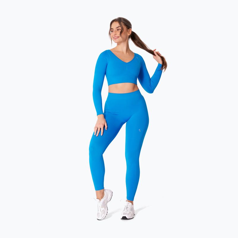 Női edző hosszú ujjú felső Carpatree Eris Seamless orchid black 2