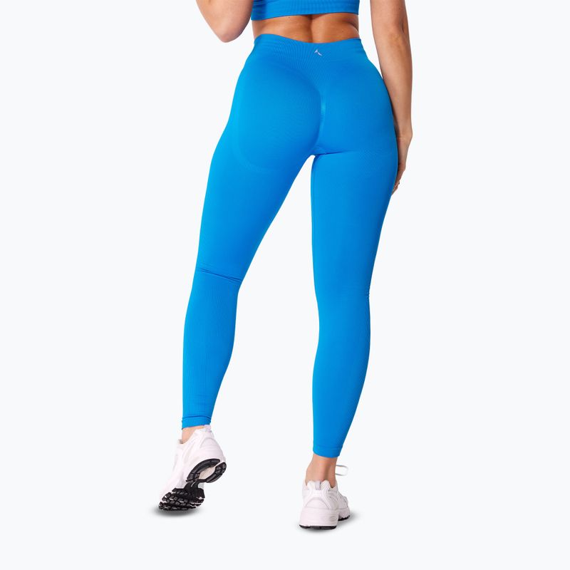 Női edző leggings Carpatree Eris Seamless electric blue 3