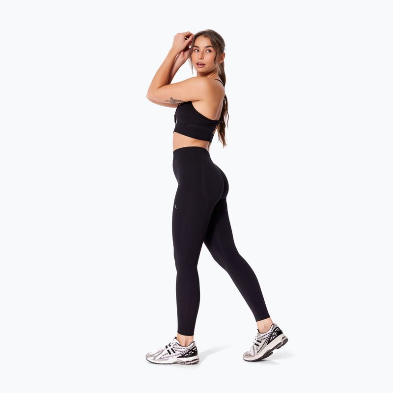 Női edző leggings Carpatree Eris Seamless black/orchid 5