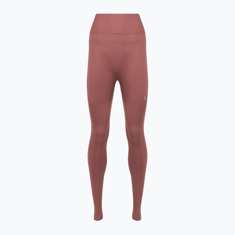 Női edző leggings Carpatree Dopamine Buzz Seamless rose/brown 6