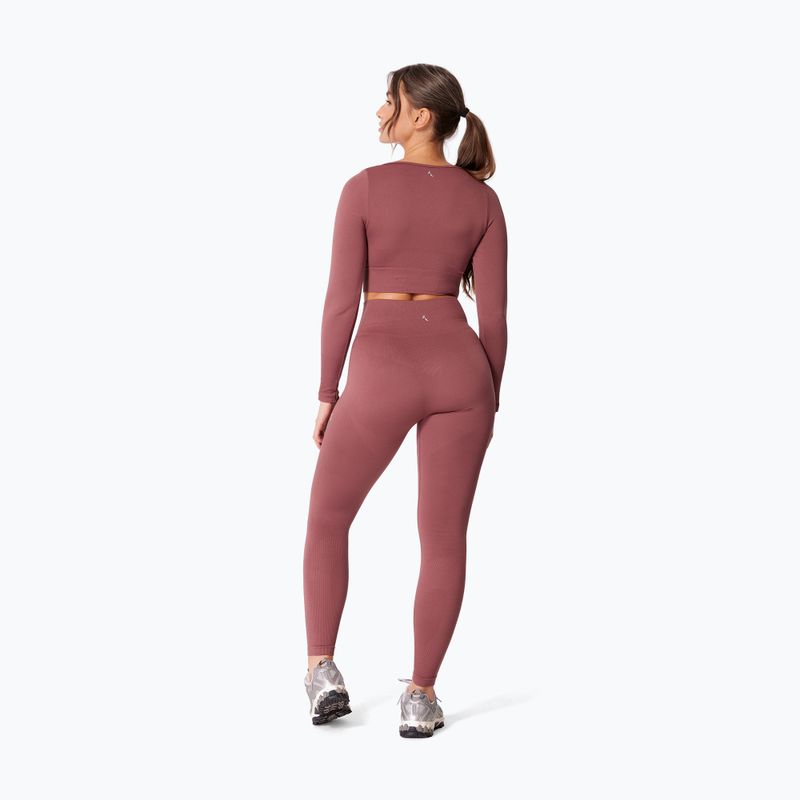 Női edző leggings Carpatree Dopamine Buzz Seamless rose/brown 3