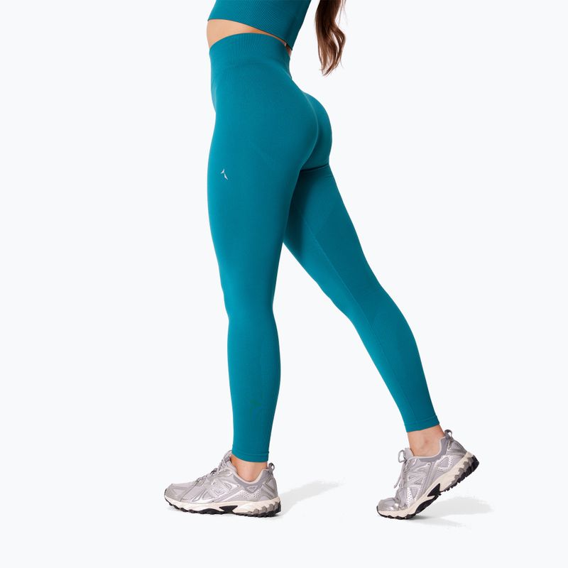 Női edző leggings Carpatree Dopamine Buzz Seamless petrol green 5
