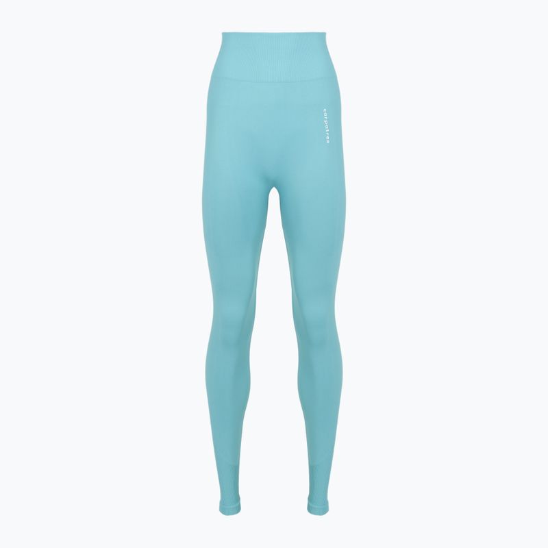 Női edző leggings Carpatree Allure Seamless milky blue 7