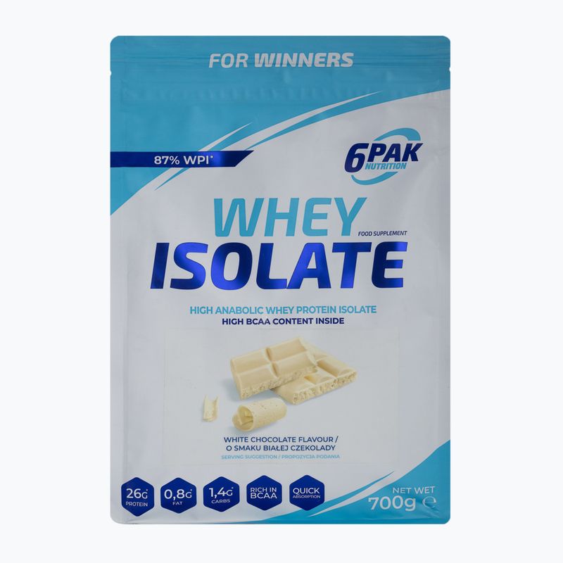 Tejsavó 6PAK izolátum 700g fehér csokoládé PAK/049#BICZE