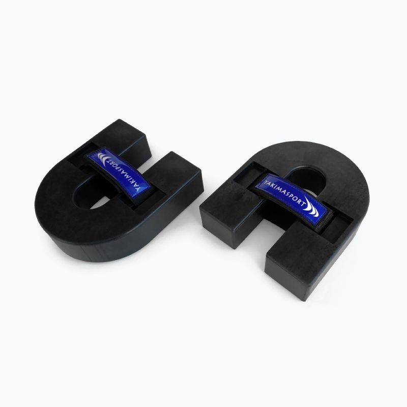 Yakimasport gumisúlyok focikapuhoz 2 db fekete 100276