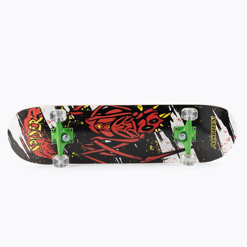 Klasszikus gördeszka Mechanics SPIDER 31 piros Pro-SP31 Pro-SP31
