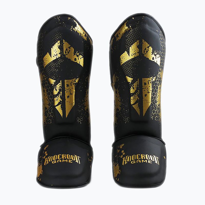 Ground Game Cage Gold Sípcsontvédő fekete SHINGUCGOLDS 2